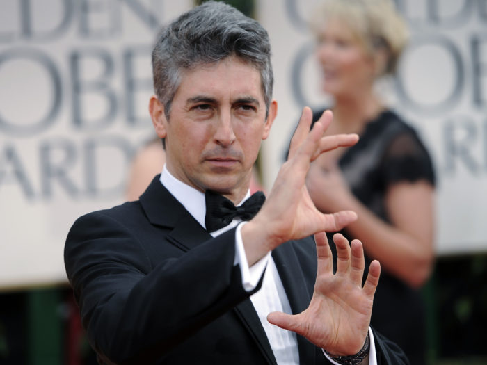 Alexander Payne arrives at the 69th annual Golden Globe Awards in 2012.