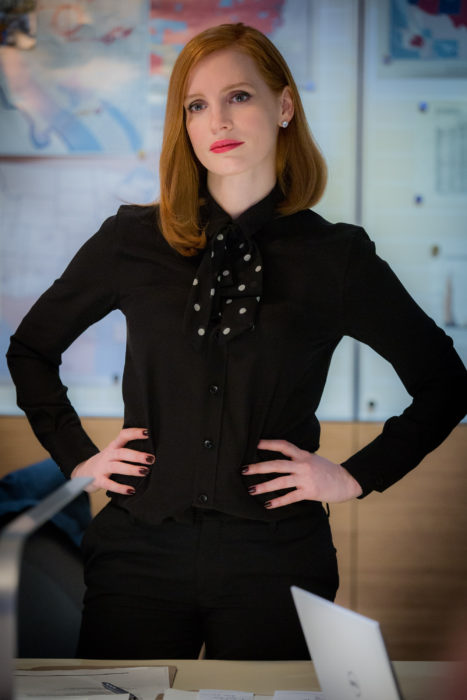 M31 Jessica Chastain stars in EuropaCorp's "Miss. Sloane". Photo Credit: Kerry Hayes © 2016 EuropaCorp – France 2 Cinema